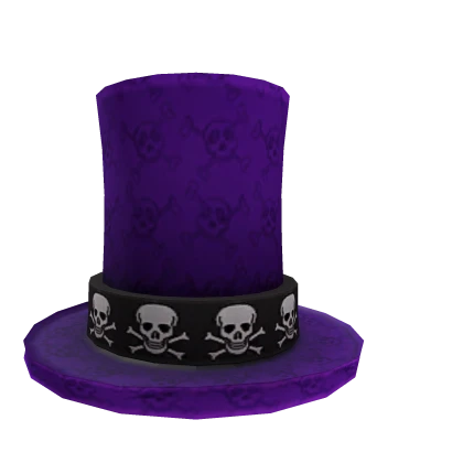 Crossbones Top Hat | Roblox Item - Rolimon's