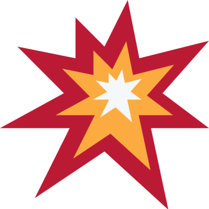 Collision / Explosion Emoji Roblox decal