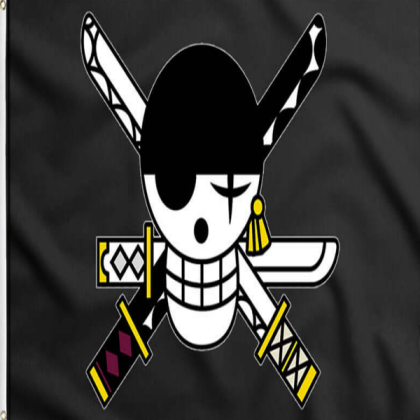 Bandera-Pirata-Zoro-One-Piece-scaled Roblox decal