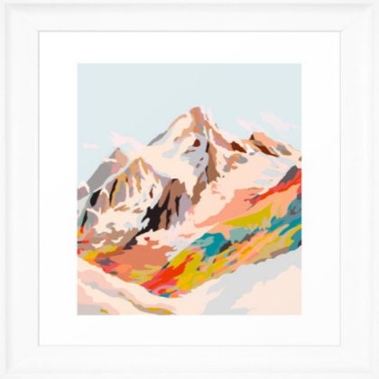 pastel cartoon mountains Roblox decal