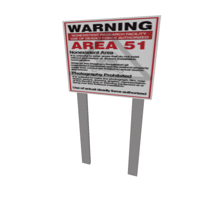 Area 51 Plate