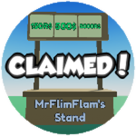 Claimed donation booth!