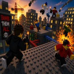 Bomb People Off Of A Map!