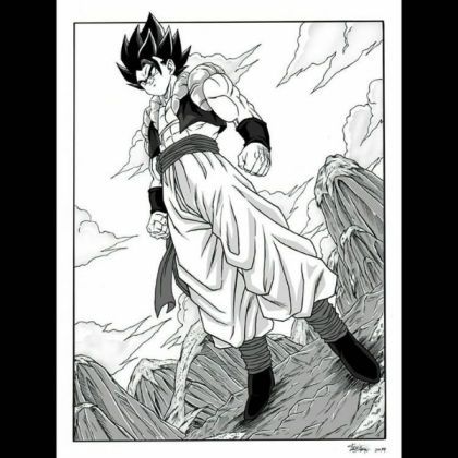 manga gogeta Roblox decal