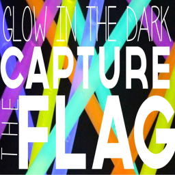 neon capture the flag icon