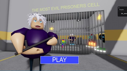 🔒GOJO PRISON RUN OBBY [FIRST PERSON!]