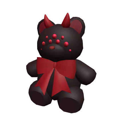 Black & Red Spider Teddy Bear