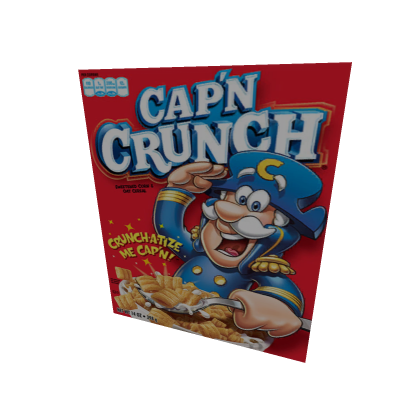 Cap'n Crucn Cereal Box (Realistic)