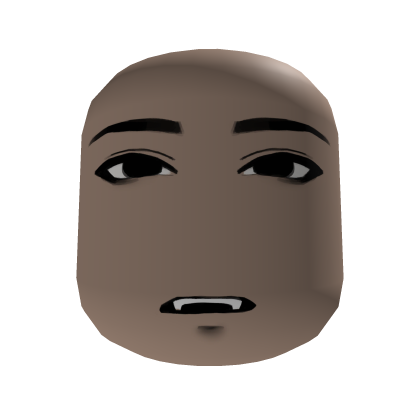confused boy face Roblox item
