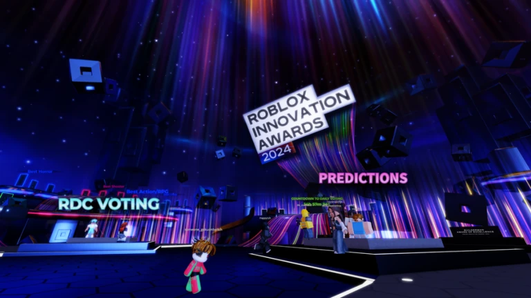 Roblox Innovation Awards 2024 Centre De Vote Roblox