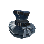 🍀Y2K Denim Top & Skirt Outfit (Washing Blue)