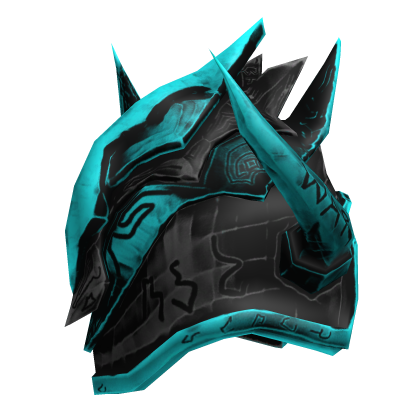 Ancestral Shoulder Armour - Left - Blue Black