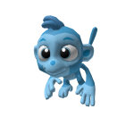 Blue Monkey Buddy