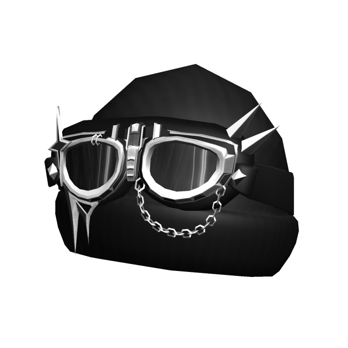 Y2K Black Glasses W/ Beanie