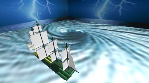 Survive A Whirlpool! 