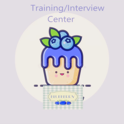 The Blueberry Cafe interview center!