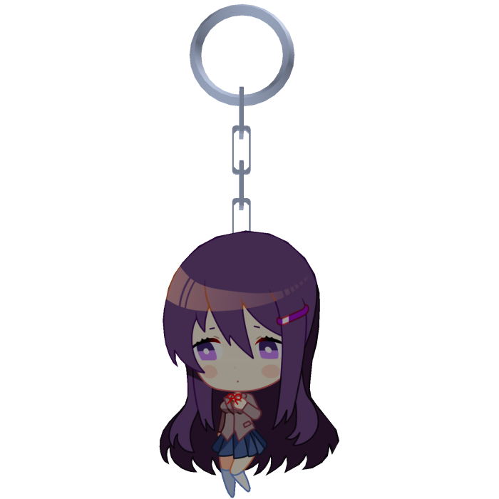 ♡ Yuri DDLC Keychain