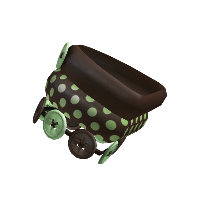 Brown & Mint Polkadot Button Bracelet