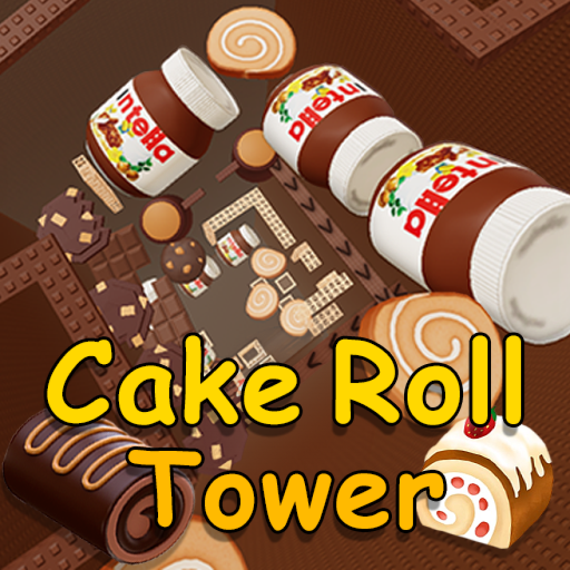 Cake Roll Tower 🍰 official Roblox game thumbnail