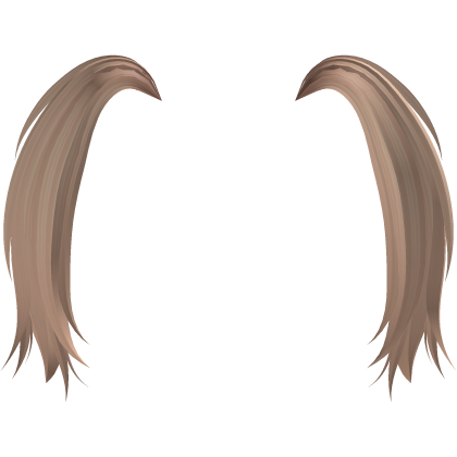 Cute Short Babydoll Pigtail Extensions (Blonde) Roblox item