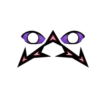 Enhanced Curse mark face [Shindo] Roblox decal