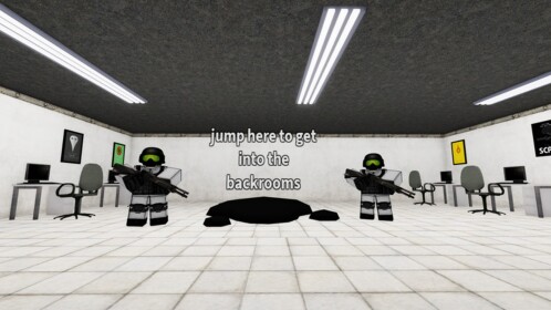 SCP in the Backrooms 