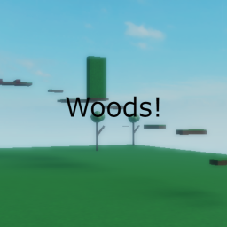 {RELEASE!🎈} Woods Obby!