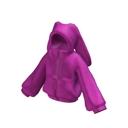 pink bunny hoodie