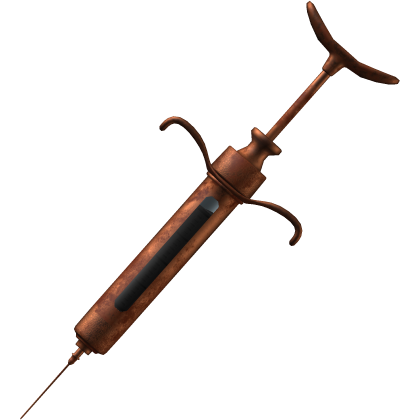 Halloween Orange Horror Syringe  Roblox item
