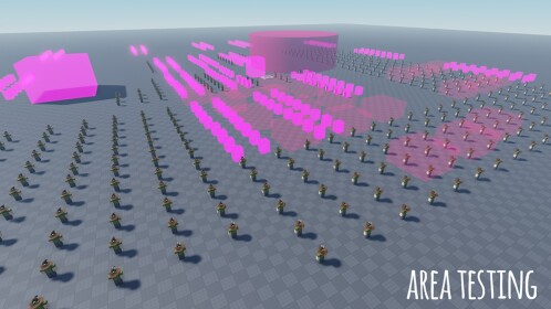 Area testing