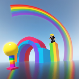 IMPOSSIBLE RAINBOW OBBY!