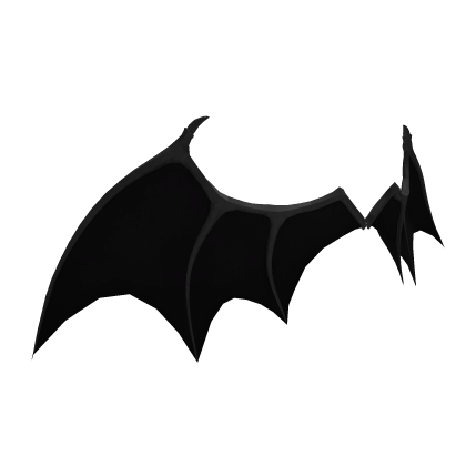 Black Y2K Demon wings