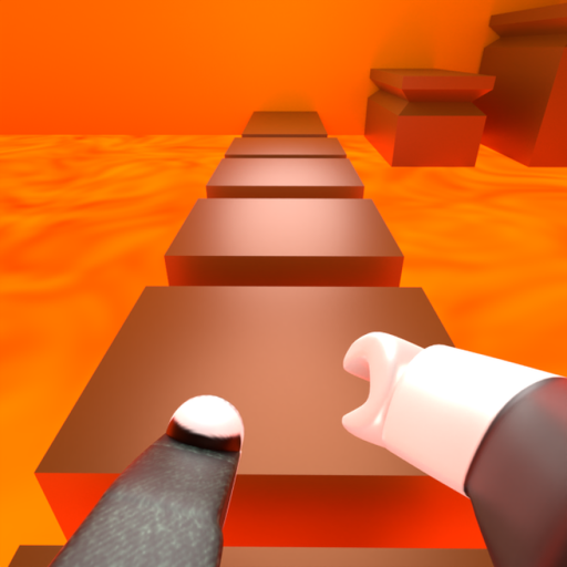 Tower But The Floor Is LAVA 🔥 official Roblox game thumbnail