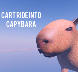 Cart ride into Capybara!