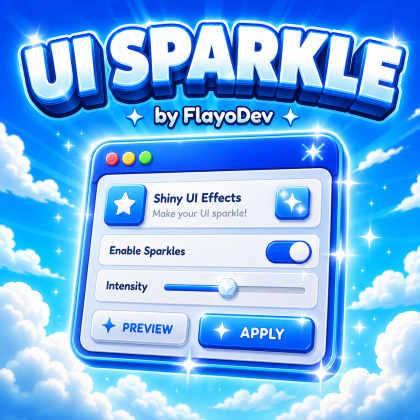 Sparkle UI Animation