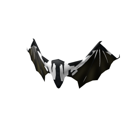 White Outraged Bat Wings