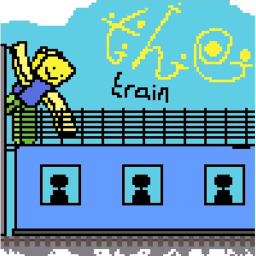 THE train