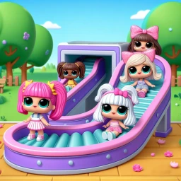 Cute Surprised Doll Tycoon 💗 icon