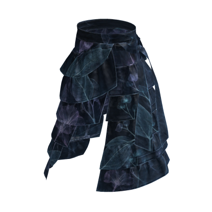 Blue X-Ray Botanical Y3K Layered Pants [PBR]