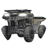 Squatted Four Wheeler