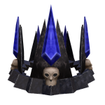 Sapphire Skull Crown