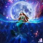 Lavender mermaid