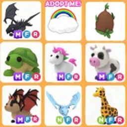 🦒Free? Neon Pets Adopt Me! Legendary Brookhaven