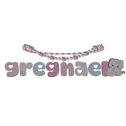 gregnael's necklace! ♡