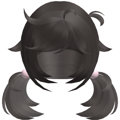 dark ash wispy cute tweencore pigtails