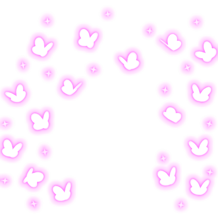 Glowing Butterfly Aura (Pink)