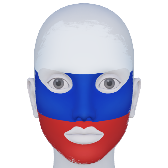 Russia Facepaint