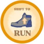 Shift to run