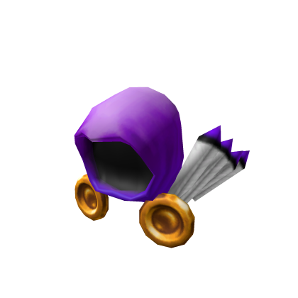 purple test hat