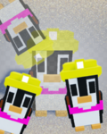 Team penguin fan